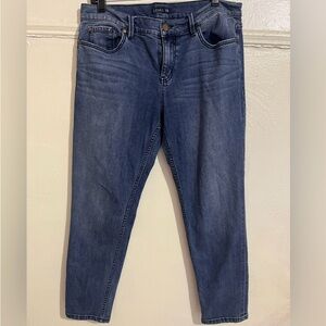 Level 99 Women’s Denim Distressed Straight Leg Jeans.